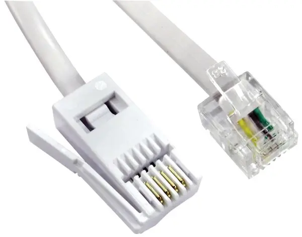 Câble modem RARAION RJ11 vers BT431A 10m - Blanc