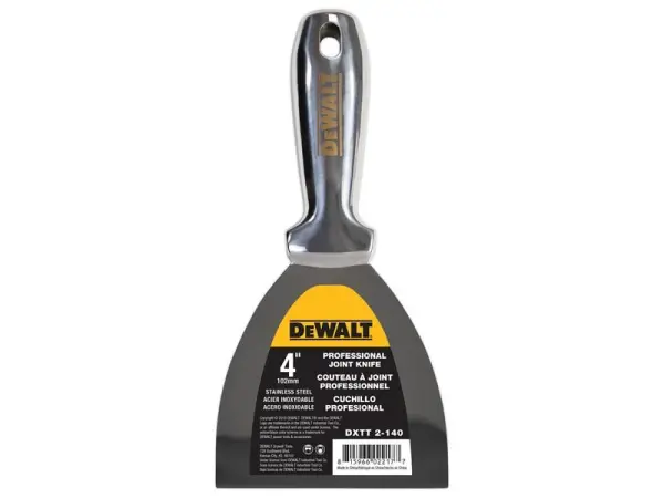 DEWALT Pisau Pengisi/Join Dinding Kering Keluli Tahan Karat 100mm (4in)