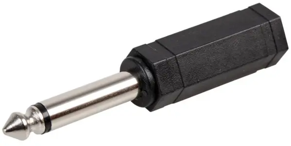PRO SIGNAL PSG08623 6,35mm Stereo Jack naar Mono Jack Adapter