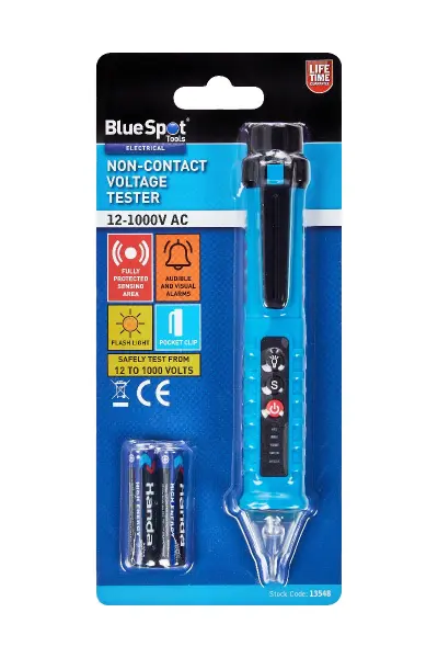 Blue Spot Tools 非接觸式電壓檢測筆 12-1000V AC