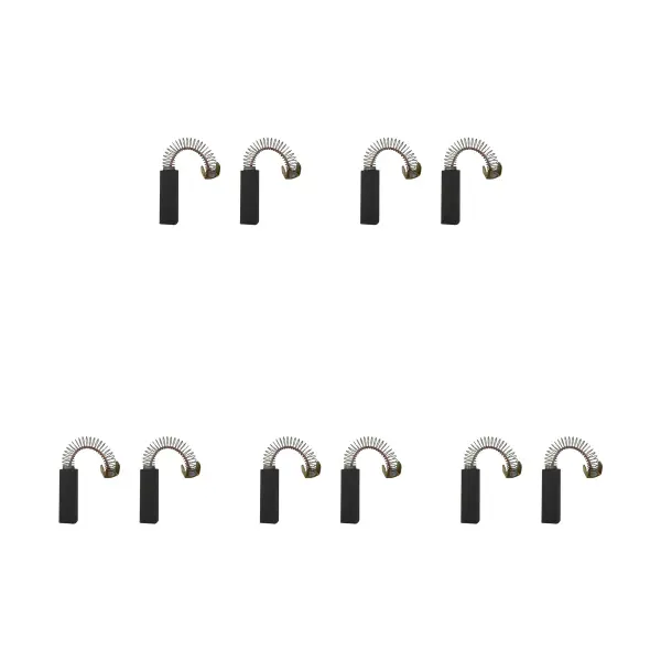 5 Set Berus Karbon untuk Pembersih Vakum Philips (6.3 x 9.3 x 30/28 mm) - 10 Kt