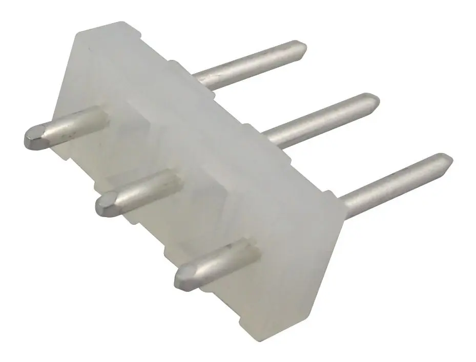 MOLEX KK 508 Header, 5.08mm steek, 3-weg, vierkante pin