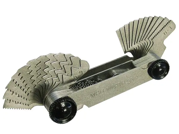 Faithfull מדרג חוטי ברגים - 52 להבים (מטרי ו-Whitworth)