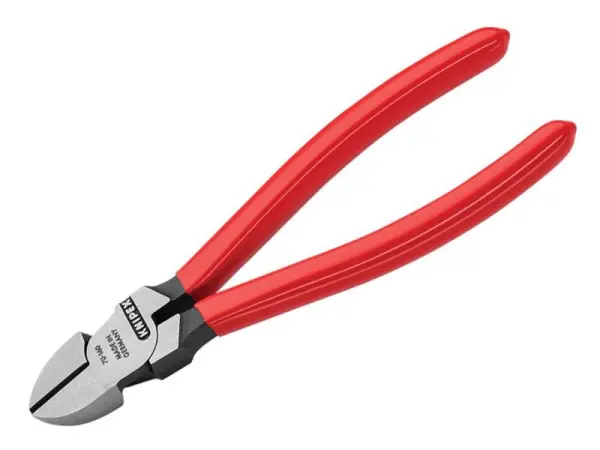 Knipex - Gearrthóir Trasnánach le Greim Plaisteach, 160mm
