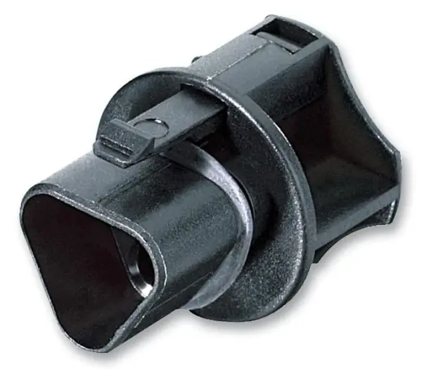 WIELAND ELECTRIC Tappo di Chiusura per Presa Femmina, 3 Poli, Nero