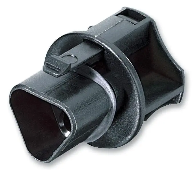 Wieland Electric 99.414.6205.2 Stopcontact afdekkap, 3-polig, Zwart