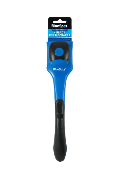 Blue Spot Tools 4-Blade Multi Scraper with Soft Grip