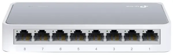 TP-LINK 8-Port Fast Ethernet Desktop Switch, 10/100Mbps