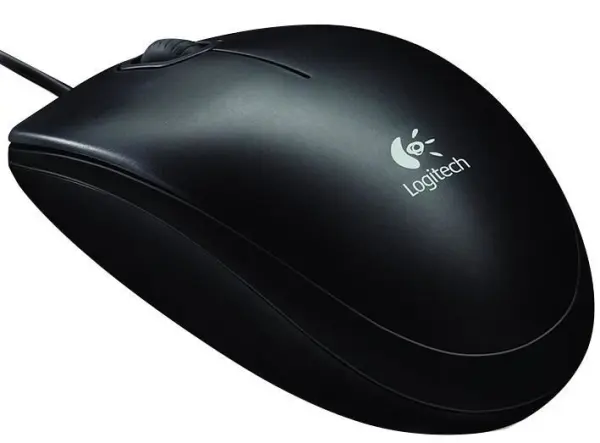 LOGITECH B100 USB光學滑鼠 黑色