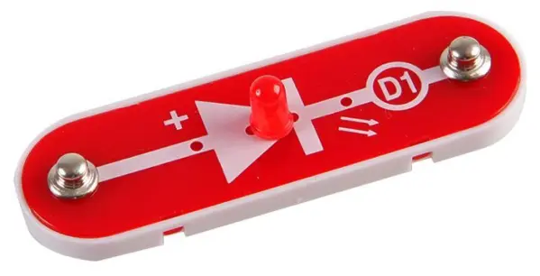 SNAP CIRCUITS Módulo LED Vermelho de Substituição, 33 Ohm