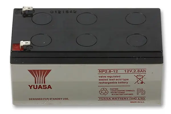 YUASA Batteria Sigillata al Piombo 12V 2.8Ah Serie NP