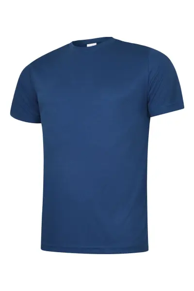 Uneek Ultra Cool T-shirt Unisexe - 100% Polyester, Royal (XS)
