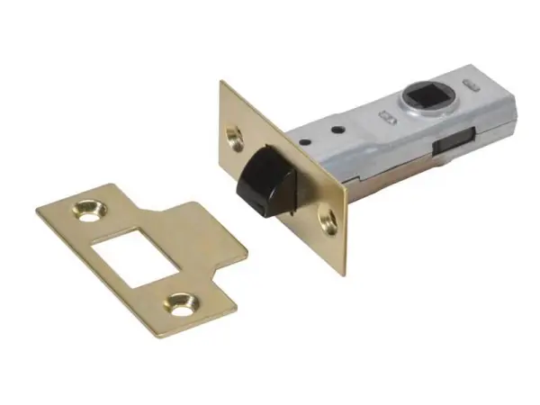 UNION J2600 Tubular Latch, Polished Brass, 65mm