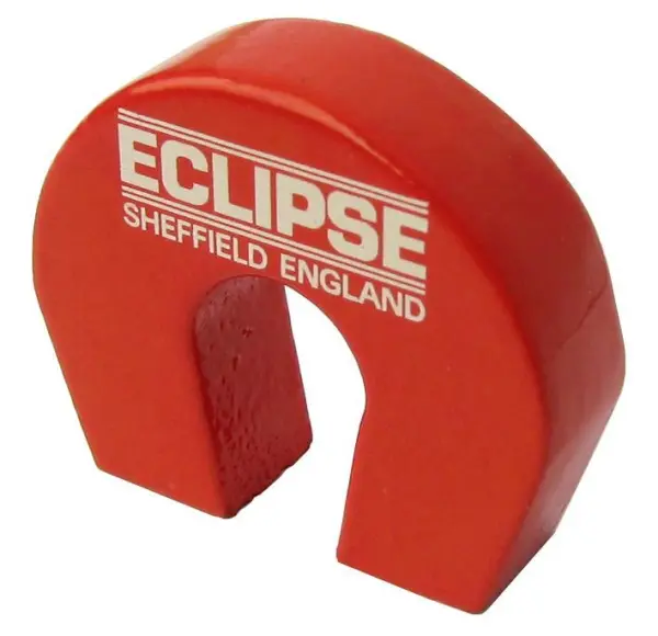 ECLIPSE MAGNETICS Alnico 5 Horseshoe Magnet - 33.3mm x 15.9mm x 35mm