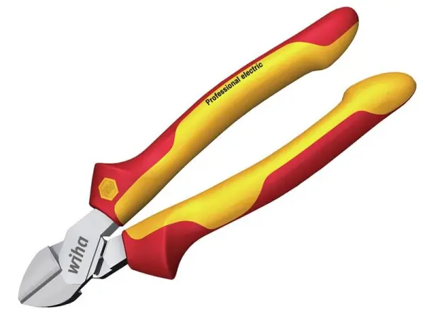 Wiha 專業電工斜口鉗 160毫米 DynamicJoint® 技術
