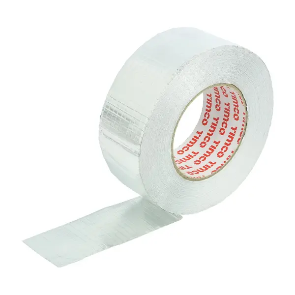 Timco Reinforced Aluminium Foil Tape, 45m x 50mm