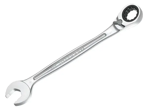 Facom 467B.8 Anti-Slip Ratcheting Spanner, 8mm