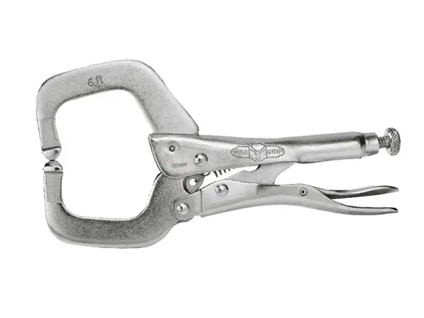 IRWIN Vise-Grip 6R Locking C-Clamp, Regular Tip, 150mm