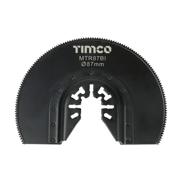 Timco Premium Radial Multi-Tool Blade for Wood & Metal, 87mm