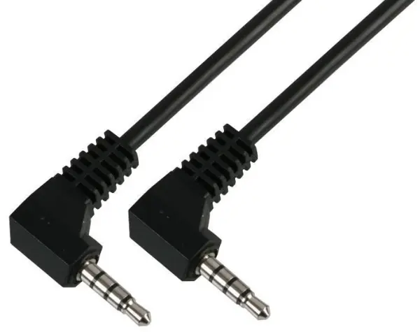 PRO SIGNAL - Plug Sreang 3.5mm 4 Pole, 1.5m Dubh