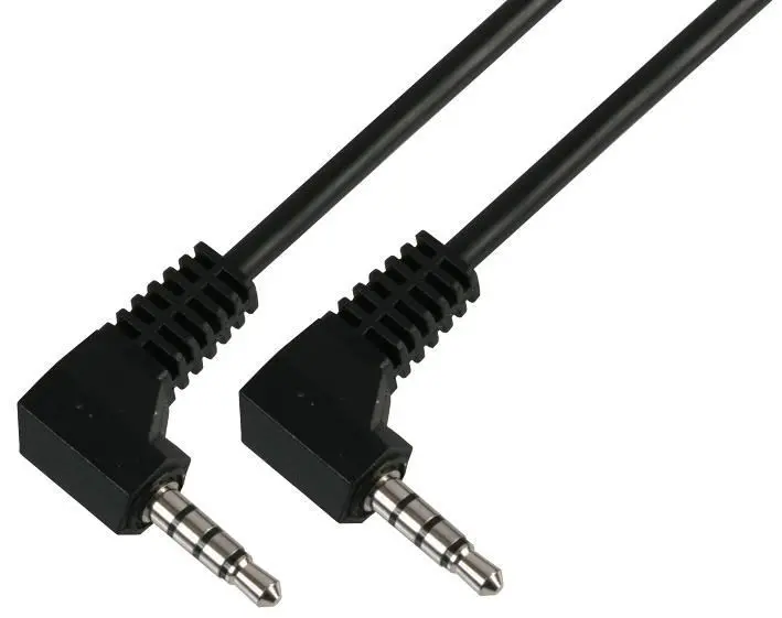 PRO SIGNAL 3.5mm 4 Pole Jack Plug Lead, 1.5m Black