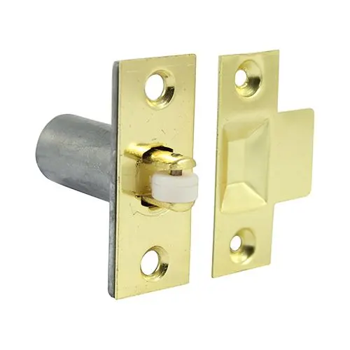 Timco Adjustable Roller Catch in Electro Brass, Size 39mm