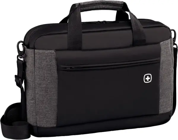 Wenger Swiss Gear Underground 16 Inch Laptop Briefcase with Tablet Pocket, Grey
