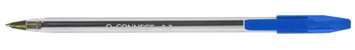 Q Connect Medium Tip Ballpoint Pens, Blue, Pack of 20