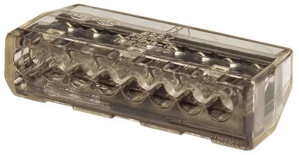 Connecteurs à insertion IDEAL In-Sure 8 ports, Noir, 4mm²