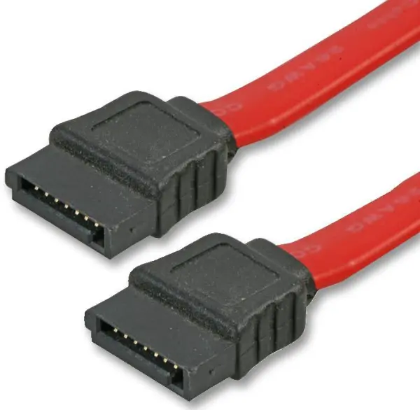 PRO SIGNAL SATA 1.0 7-Pin Data Cable, Female to Female, 1m, Red