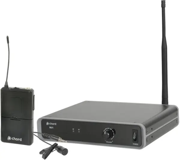 CHORD UHF Wireless Beltpack Microphone System, 863.1MHz