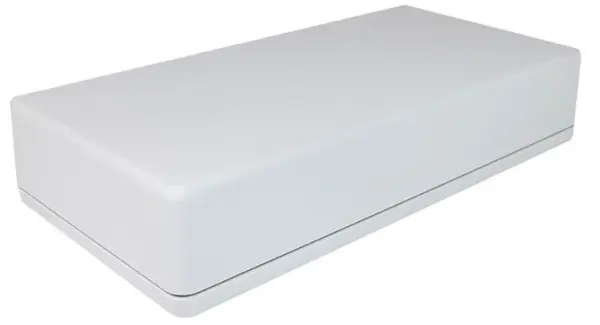 TAKACHI Weiße ABS-Gehäuse - 170x85,5x35,5mm