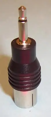 PRO SIGNAL 3.5mm Plug to Coax Socket Adaptor