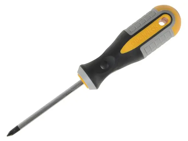 Roughneck PH1 x 75mm Phillips Screwdriver, S2 Steel