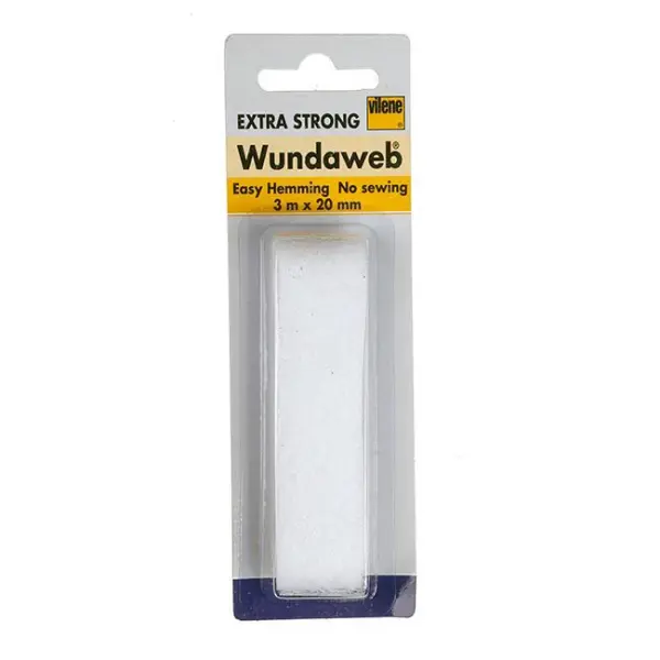 Wundaweb X-Strong Extra Strong Hemming Tape, 20mm x 3m
