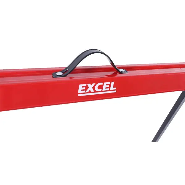 Excel 5157 Caballete Plegable de Acero Súper Resistente, 500kg Capacidad, Paqu.
