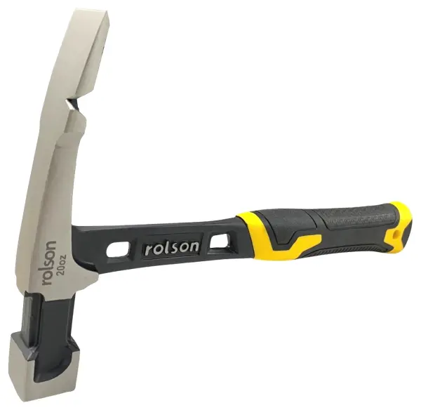Rolson 560g One Piece Steel Brick Hammer, 20oz
