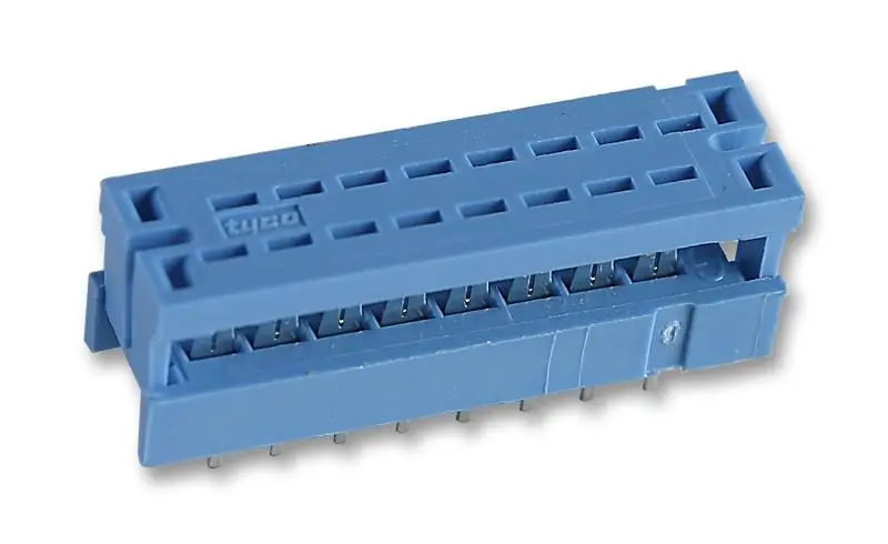 AMP TE Connectivity Conector de Transição IDC 16 Vias, Passo 2.54mm