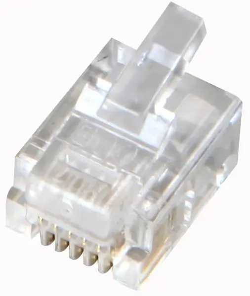 COB RJ12 6P6C 網絡連接器 10件裝
