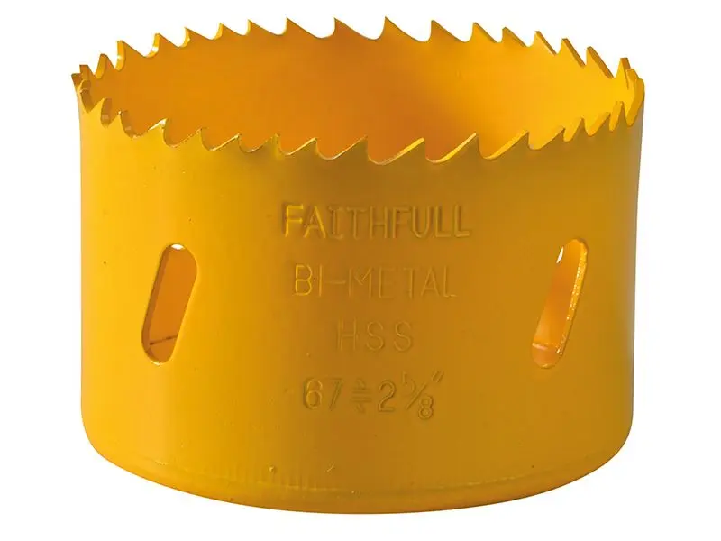 Faithfull - Bi-Metal Cobalt Holesaw 67mm