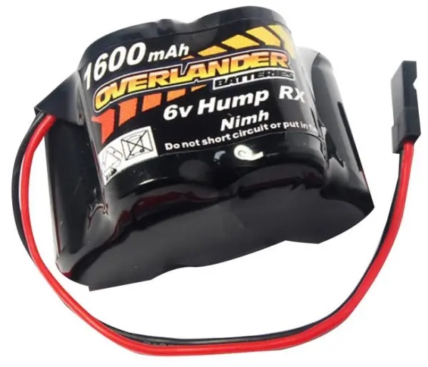 OVERLANDER Bateriový balíček 2/3 AF 1600mAh 6V NiMH Hump RX