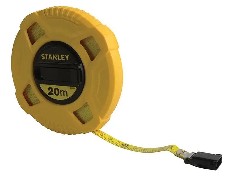 STANLEY® Hand Tools - Geschlossene Fiberglas-Messbandrolle, 20m (Breite 13mm)