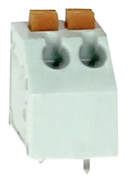 CAMDENBOSS Screwless PCB Terminal, 45° Angle, 3.5mm, 2 Way