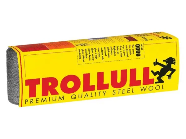 Trollull - Laine d'acier 0000 extrafine, 200g