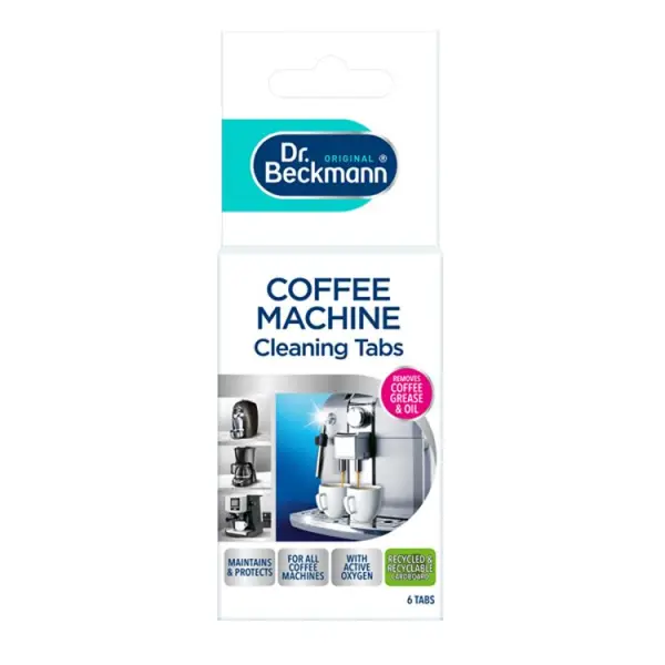 Dr Beckmann Kaffeemaschinen Reinigungstabs, 6er Pack