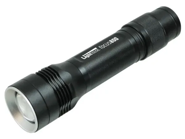 Lighthouse Elite Focus800 Lampe torche LED avec batterie USB, 800 lumens