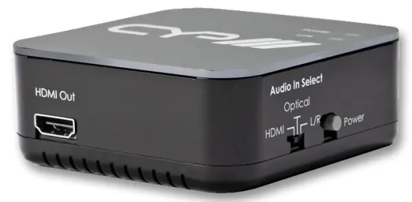 Incrusteur audio HDMI CYP HD-11CA avec entrée optique