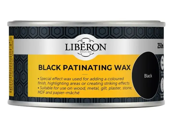 Liberon - Cire de Patine Noire 250ml