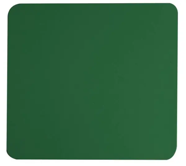PRO SIGNAL Zelená podložka pod myš, neklouzavá, 225 x 195 mm