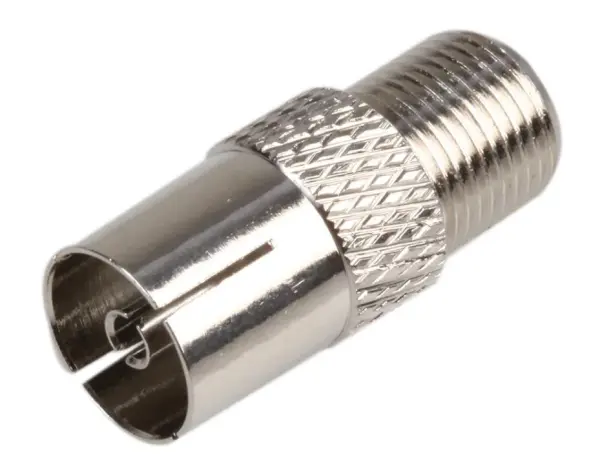 PROCEPTION Adattatore F Connector a Presa IEC, 75 Ohm (Confezione da 100)